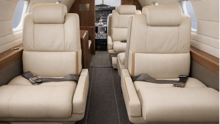 Special Charter Category - Learjet 35 Jet Interior